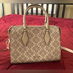 Kate Spade spade flower coated canvas casey medium satchel